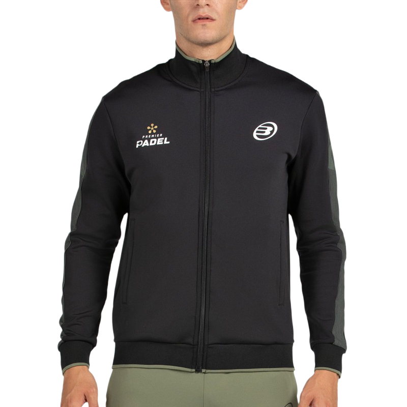 Sudadera Bullpadel Pindaro Premier Padel Negro