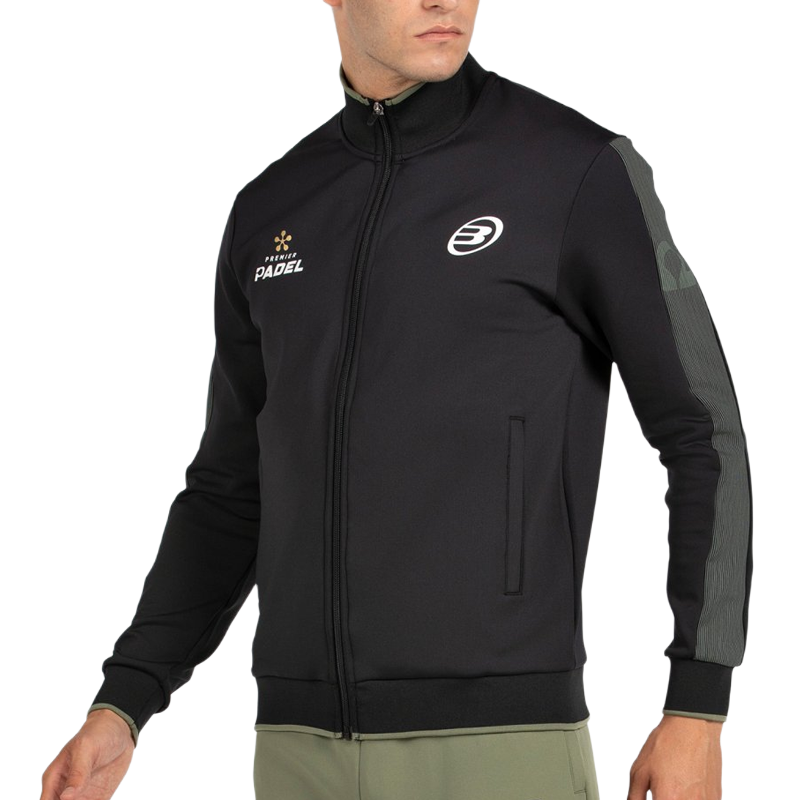 Sudadera  Bullpadel Pindaro Premier Padel Negro