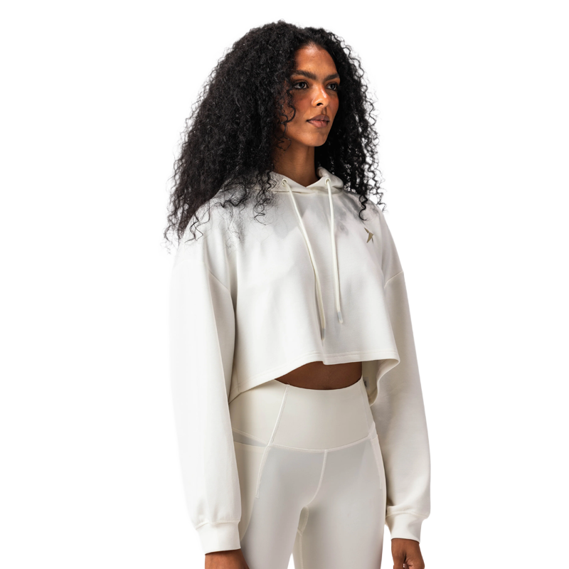Sweatshirt Drop Shot Noor-Frau Weiß 2025