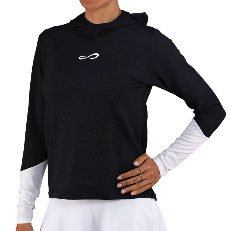 Felpa Endless Linea del respiro Black Bianco 2026