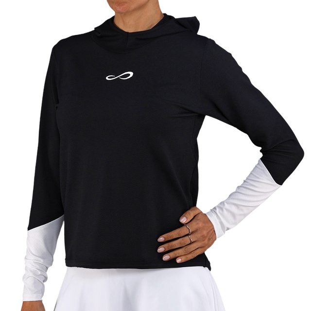 Sweatshirt Endless Breath Line Black White 2026