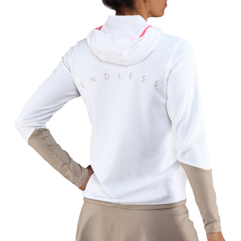 Felpa Endless Linea Breath Bianco Delave 2026