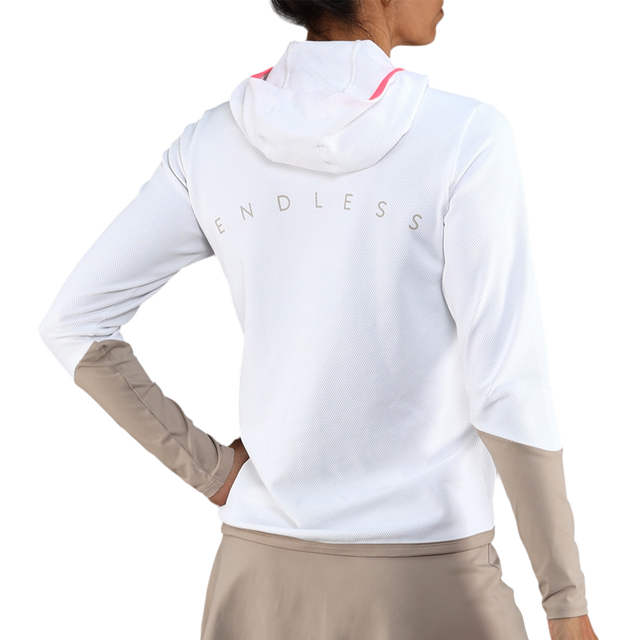 Felpa Endless Linea Breath Bianco Delave 2026