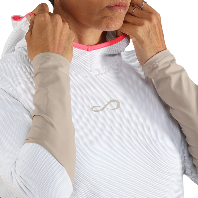 Felpa Endless Linea Breath Bianco Delave 2026