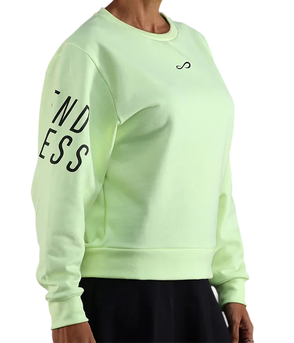 Sweat-shirt Endless Jaune houle 2025