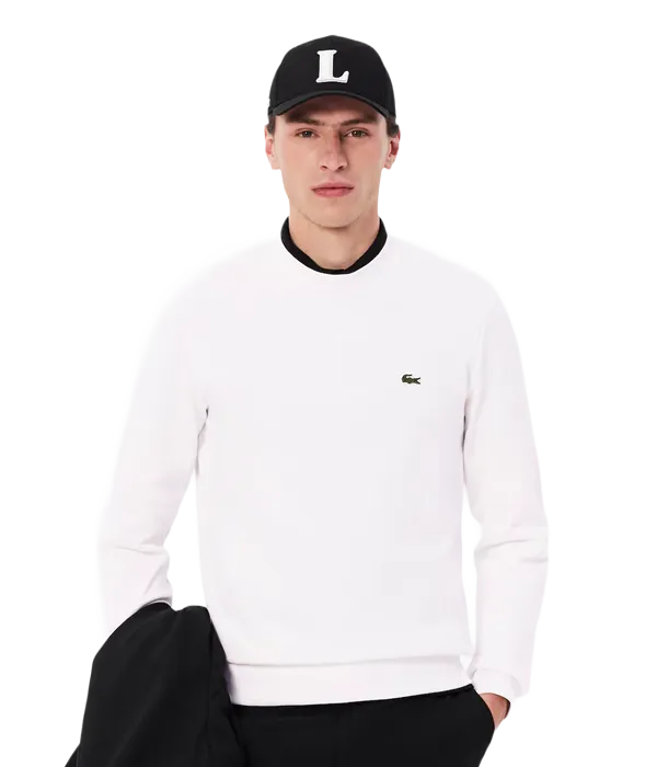Sudadera Lacoste Blanca 2025