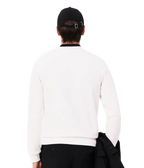 Sudadera Lacoste Blanca 2025