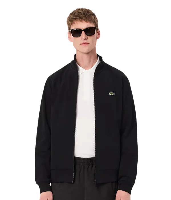 Sudadera Lacoste con Cremallera Negro 2025