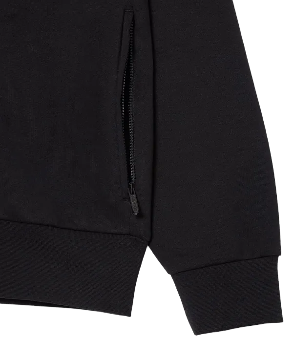 Sudadera Lacoste con Cremallera Negro 2025