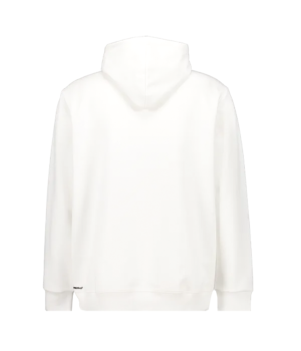 Sudadera PadelPROShop Blanca Logo Negro 2025