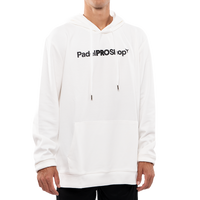 Moletom PadelPROShop Branco Logo Preto