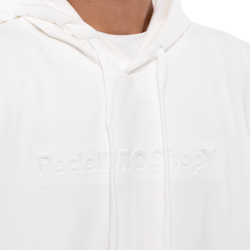 Moletom PadelPROShop Branco Con Relieve