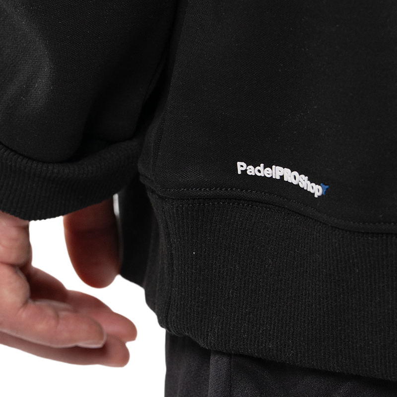 Moletom PadelPROShop preto com 3D