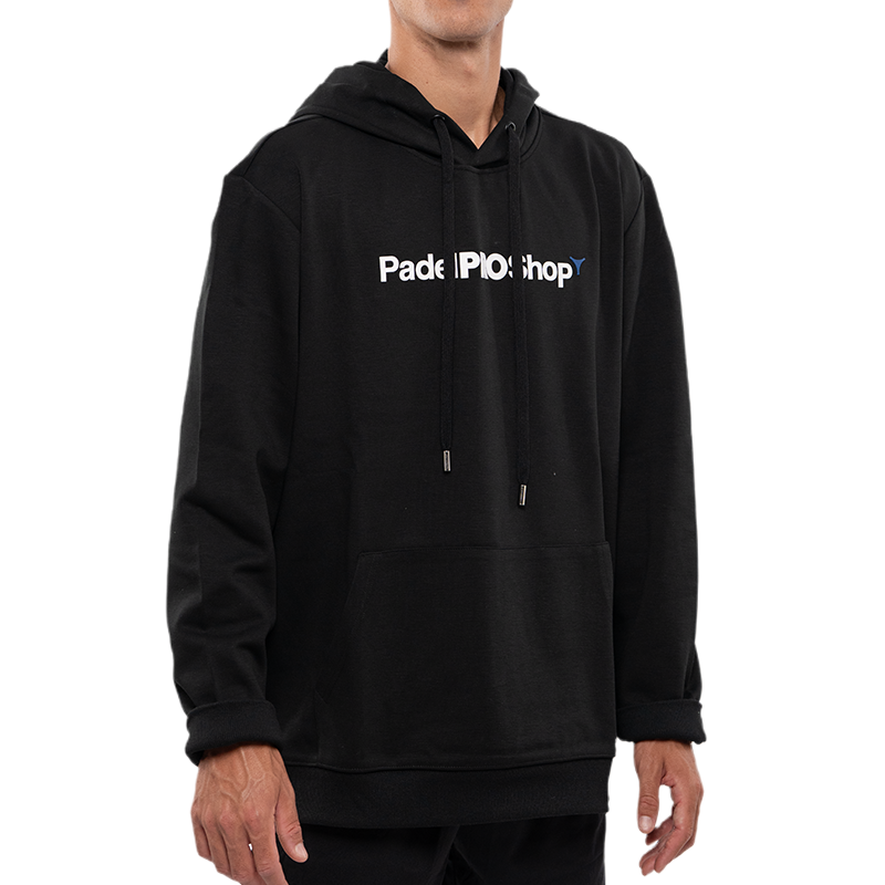Moletom PadelPROShop Preto Logo Branco