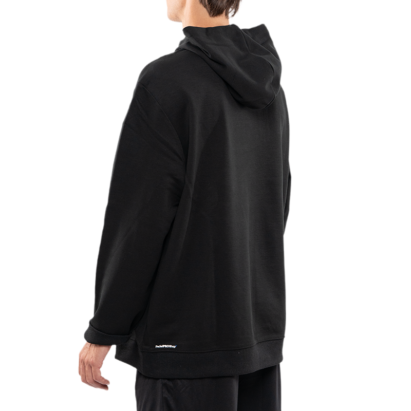 Moletom PadelPROShop Preto Logo Branco