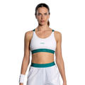 Sutiã Nox Pro Branco/Verde Hera 2026