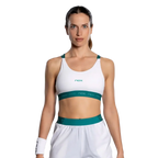 Sutiã Nox Pro Branco/Verde Hera 2026