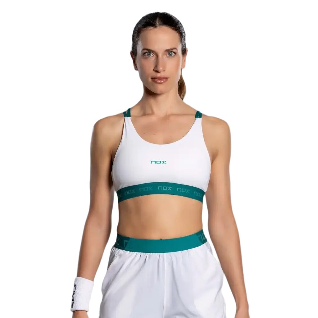 Sujetador Nox Pro White/Ivy Green 2026