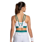Sutiã Nox Pro Branco/Verde Hera 2026