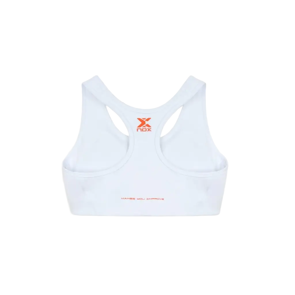 Sujetador Nox Team White 2026