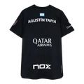 T-shirt Nox Sponsors AT10 Black 2026 A. Tapia