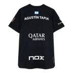 T-shirt Nox Sponsors AT10 Black 2026 A. Tapia
