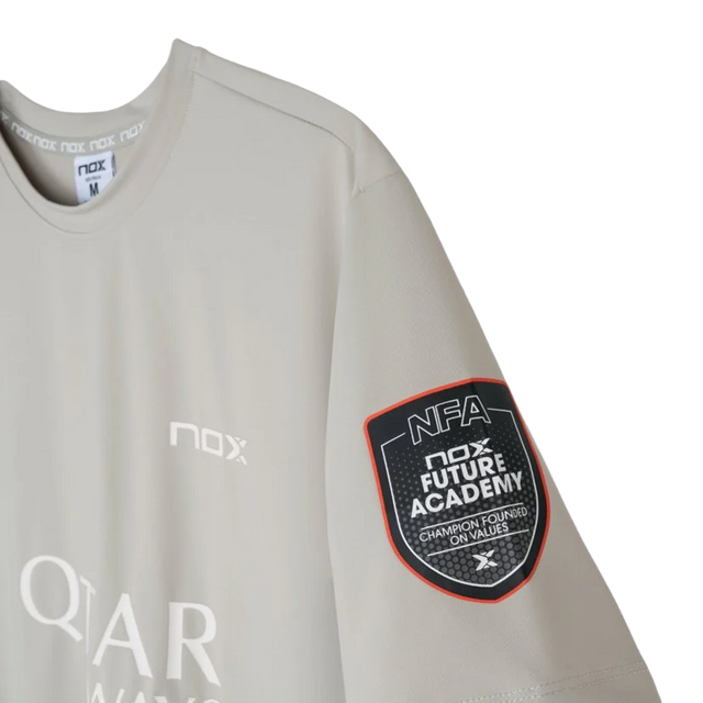 Camiseta NOX Sponsors AT10 Light Grey 2026 A. Tapia
