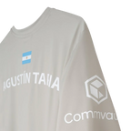 T-shirt Nox Sponsors AT10 Light Gray 2026 A. Tapia