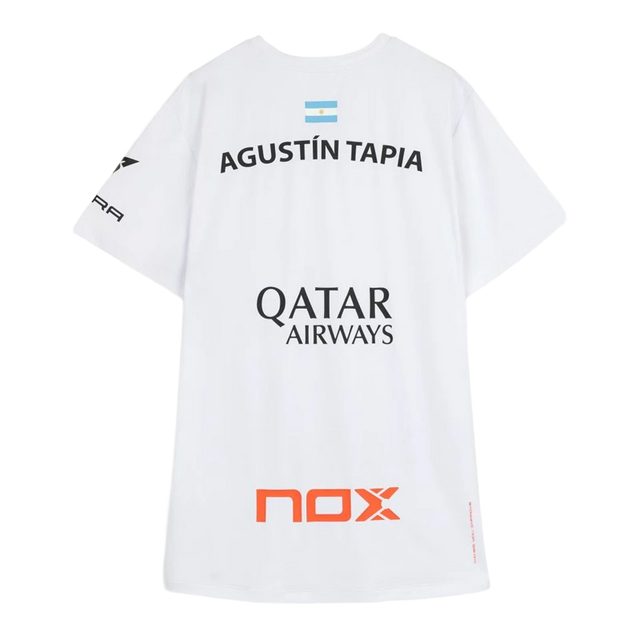 Camiseta NOX Sponsors AT10 White 2026 A. Tapia