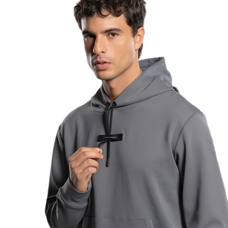 Sweat-shirt Nox Street Homme Gris acier 2026
