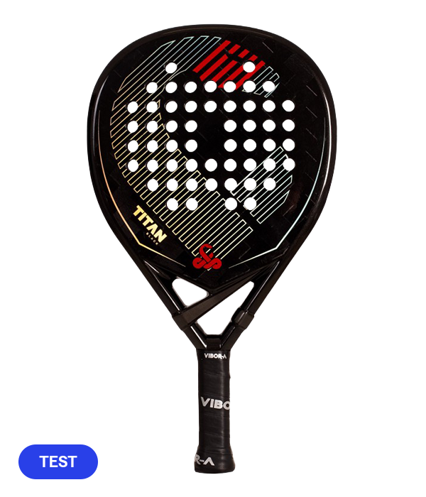 Racket of TEST VIBOR-A Titan 15K Black 2026