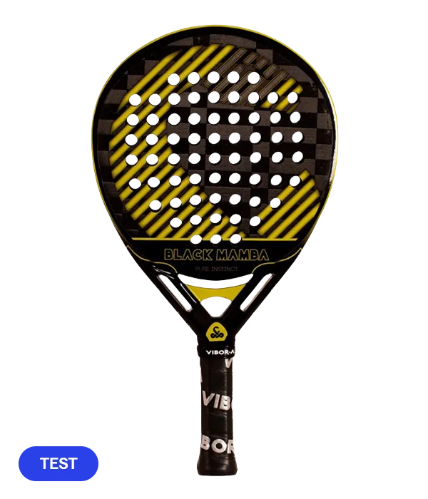 Vibor-A TEST Padel Racket Black Mamba evo Pro Black 2026