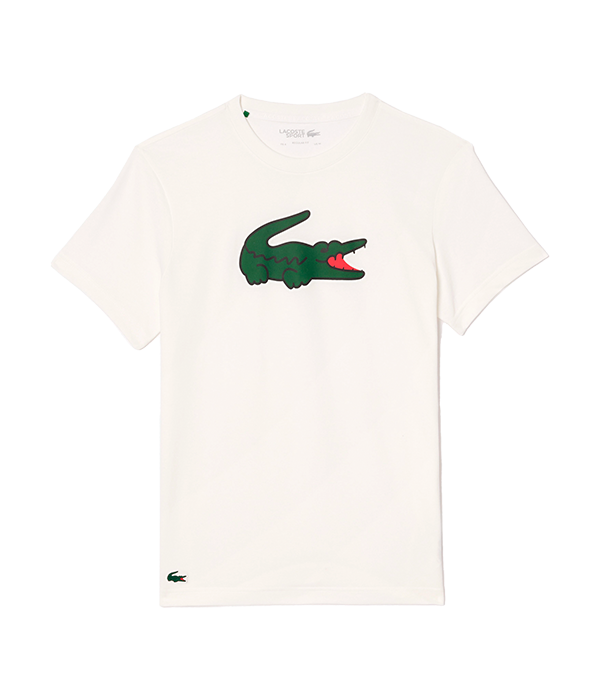 Lacoste Ultra-Dry White T-shirt