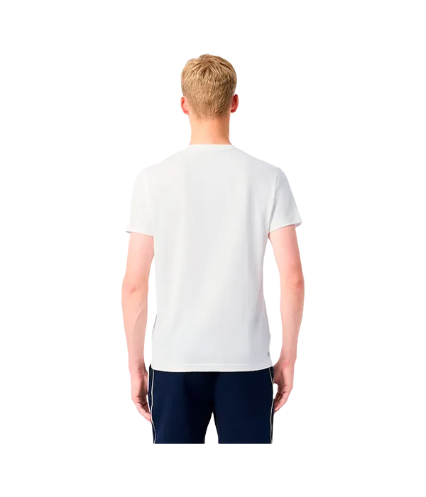 Camiseta Lacoste Roland Garros Blanco 2025