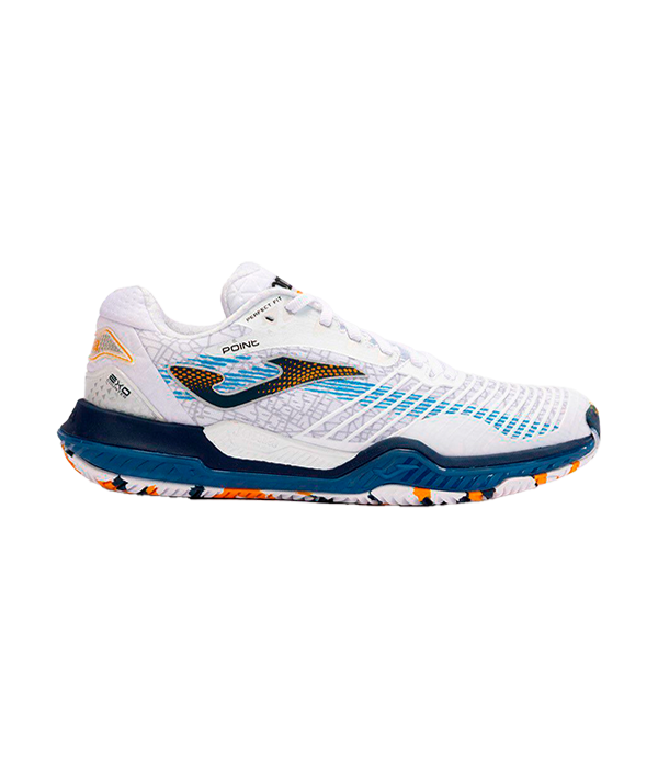 Joma Point Men 2401 White Blue Shoes