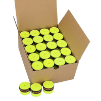 Overgrips de bateria Bullpadel Comfort Amarelo (x100)