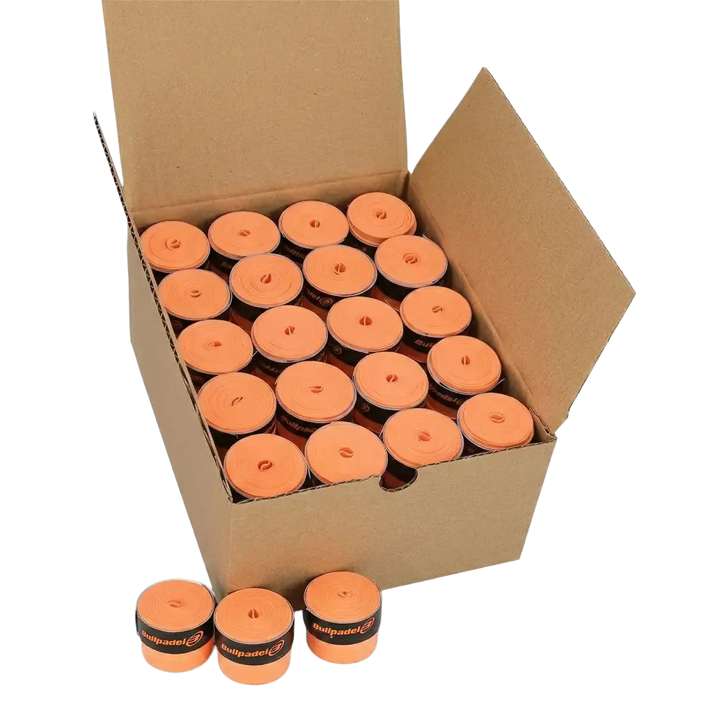 Overgrips de bateria Bullpadel Comfort Laranja (x100)