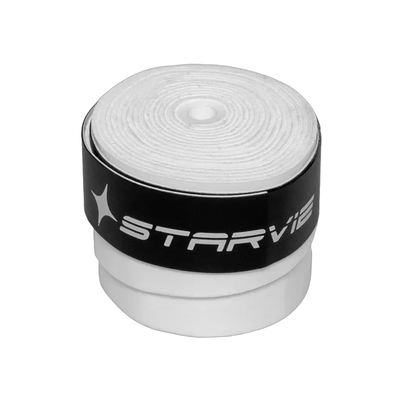 Tambor Overgrips Starvie Tacky Touch Smooth Blanco (x25)
