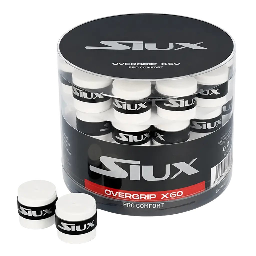 Tambor Siux Pro Comfort Lisos Blancos (Pack x60)