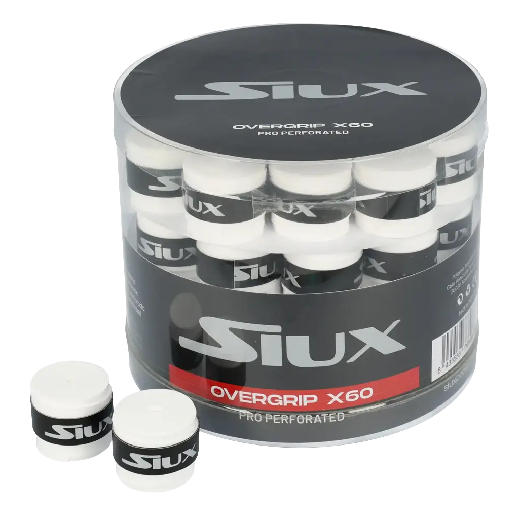 Tambor Siux Pro Perforado Blanco (Pack x60)