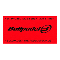 Toalla Bullpadel 100x50 Rojo 2026