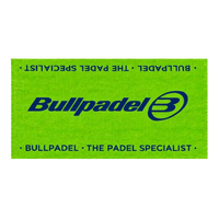 Toalla Bullpadel 100x50 Verde Acido 2026