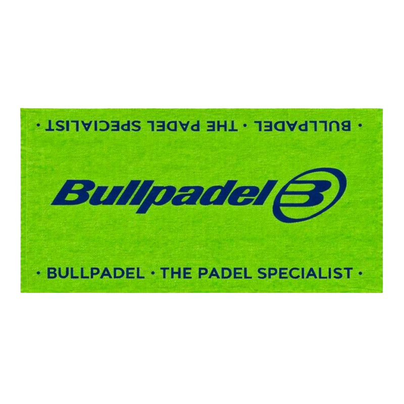 Toalla Bullpadel 100x50 Verde Acido 2026