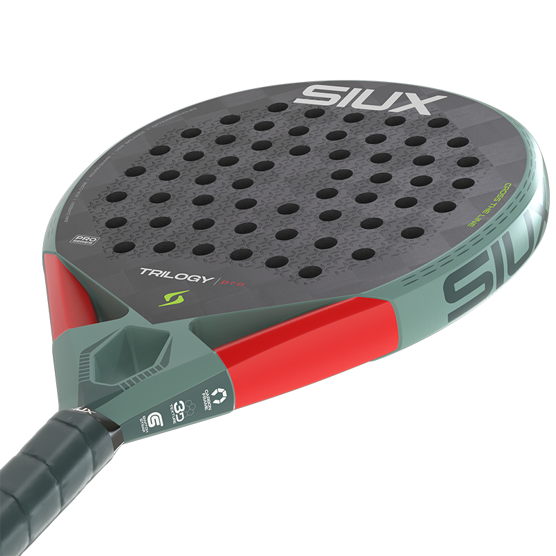 Siux Padel Racket Trilogy Pro Ash Green 2026