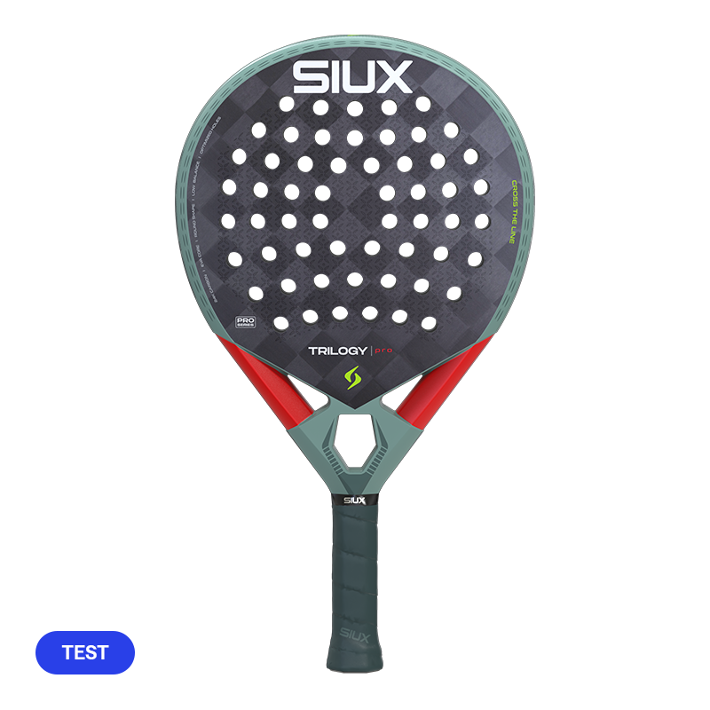 Pala de TEST Siux Trilogy Pro 2026 Ash Green