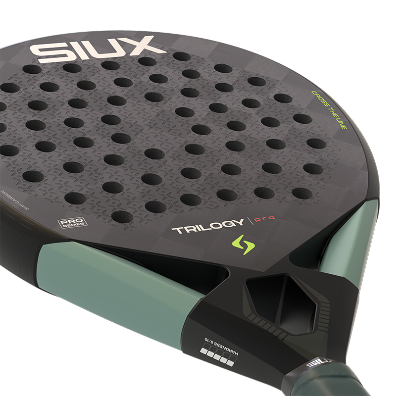 Raquete de Padel Siux Trilogy Pro Noir Fog 2026