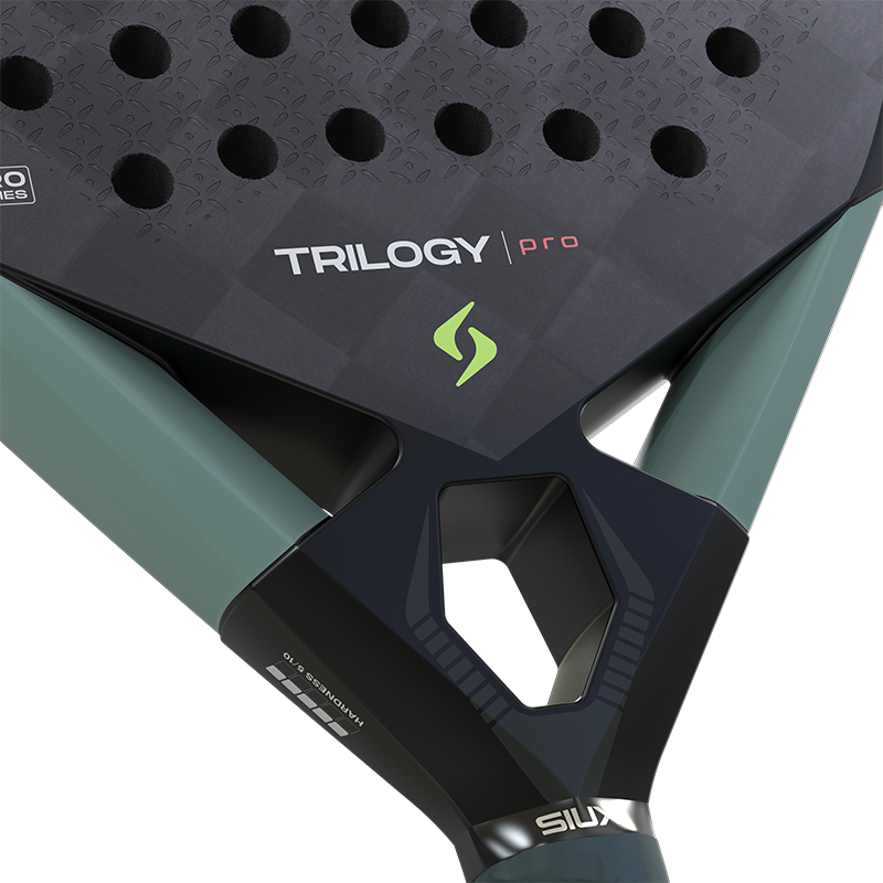 TEST Padel Schläger Siux Trilogy Pro 2026 Noir Fog