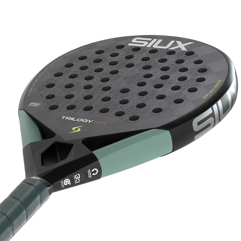 TEST Padel Schläger Siux Trilogy Pro 2026 Noir Fog