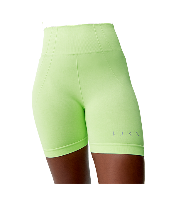 Born Living Yoga Volley Green Shorts