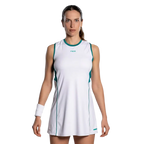 Kleid Nox Damen Pro Weiß/Efeugrün 2026